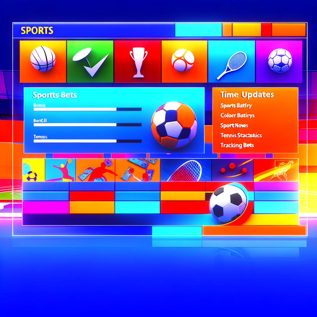 Dynamic Betting Interface With Diverse Sports Options.