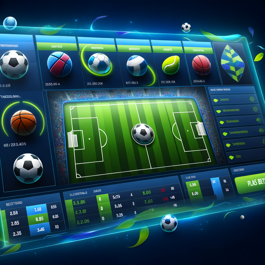 Dynamic Betting Interface With Diverse Sports.