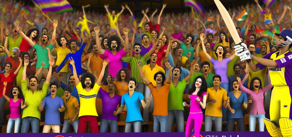 Dynamic Ipl Match With Ecstatic Crowd 1024X1024 48985814