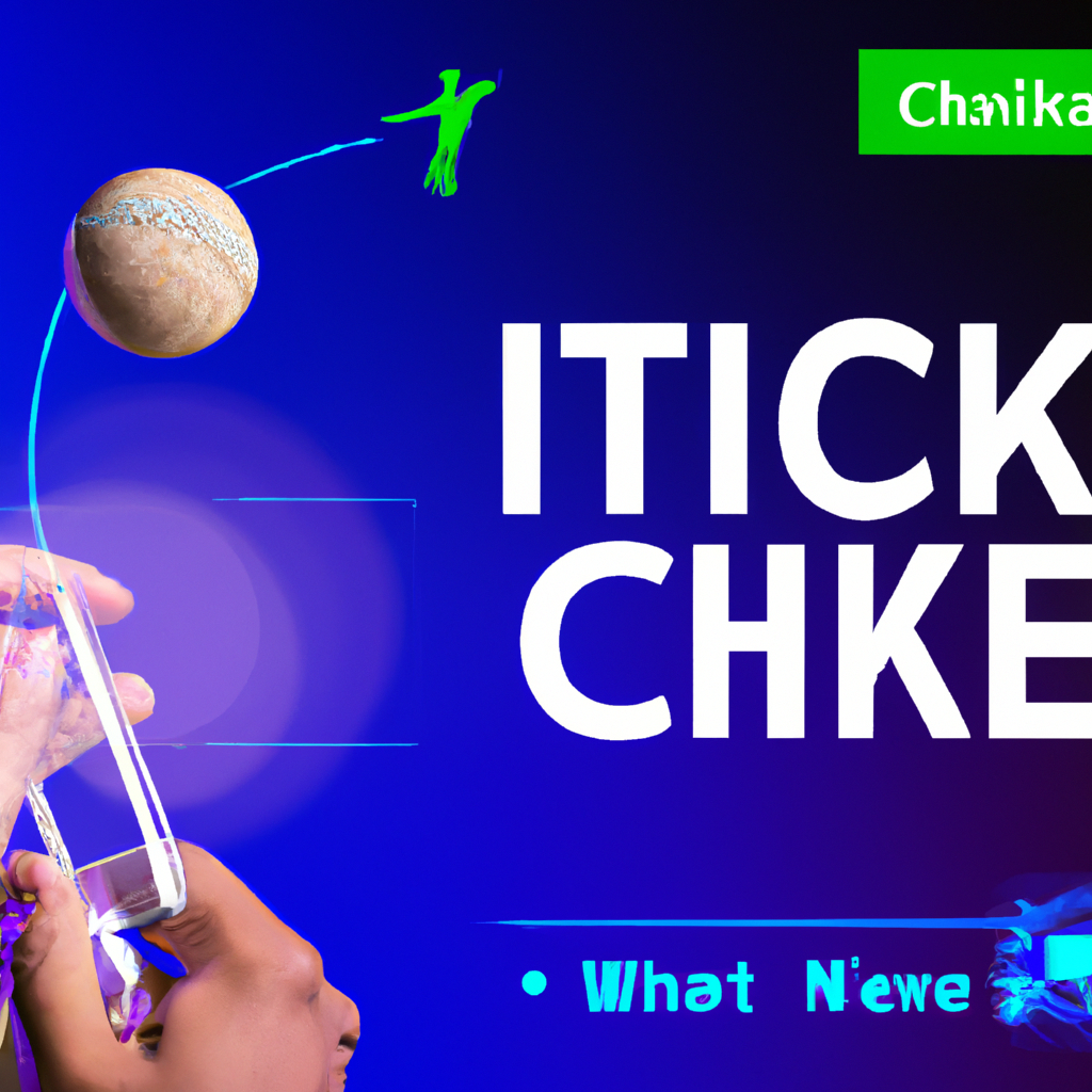 Vibrant Digital Interface Showcasing Live Cricket.